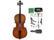 Crystalcello MC100 1 2 Size Cello with Carrying Bag
