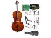 Crystalcello MC200 1 4 Size Cello with Carrying Bag