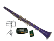 Merano B Flat PURPLE Clarinet with Carrying Case