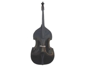 Merano 1 8 Size Black Student Double Bass with Carrying Soft Bag Bow Free Rosin