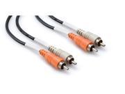 BRAND NEW HOSA CRA 206 DUAL RCA TO DUAL RCA 18 FOOT CABLE