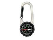 Silver Professional Carabiner Compass 110Mm
