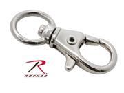 Nickel Swivel Trigger Snap Hook 1 2 Inch by Rothco 10 Pack