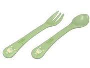 Green Sprouts Cornstarch Spoon and Fork Set