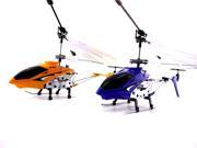 GIFT SET 2 Syma S107G R C Helicopters Blue Yellow with Gyro Shipping USA