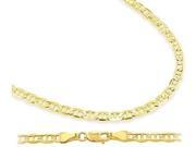 14k Solid Yellow Gold Gucci Mariner Bracelet Link 3.5mm 7 inches