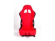 CPA1007 Red Cloth Universal Racing Seats