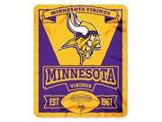 Minnesota Vikings 50x60 Fleece Blanket Marque Design