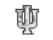 Indiana Hoosiers Silver Auto Emblem