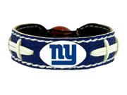 New York Giants Team Color Football Bracelet