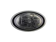 San Francisco 49ers Silver Auto Emblem