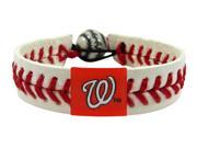 Washington Nationals Baseball Bracelet Classic Style
