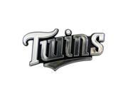 Minnesota Twins Silver Auto Emblem