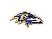 Baltimore Ravens Color Auto Emblem Die Cut