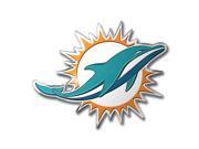 Miami Dolphins Color Auto Emblem Die Cut