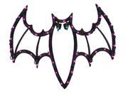 18 Lighted Halloween Spooky Bat Window Silhouette Decoration