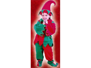 6 Piece Toddler s Christmas Elf Costume Set Size 24M 2T