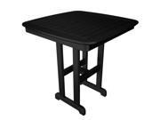 37 Recycled Earth Friendly Cape Cod Outdoor Patio Counter Table Black