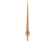 27 Handcrafted Poseidon Pure Polished Copper Cupola Finial