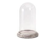 19 Small Earlene Stone Look Glass Dome Display Cloche