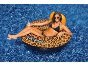 40 Water Sports Wildthings Inflatable Cheetah Print Swimming Pool Float
