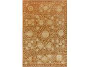 2.6 x 4.6 Egyptian Sunset Bronze and Fawn Brown Area Throw Rug
