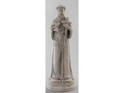 24 St. Francis of Assisi with Bird Religious Spring Outdoor Garden Statue