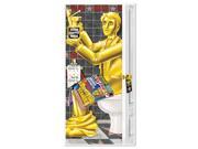 Club Pack of 12 Awards Night Gold Statue Restroom Door Cover Party Decorations 5