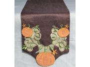 Pack of 2 Classic Autumn Pumpkins Thanksgiving Table Runners 74