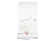 27 Decorative Embroidered Style Quack Quack Duck Flour Sack Kitchen Hand Towel