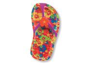 Club Pack of 12 Tropical Flip Flop Plastic divided Tray 12