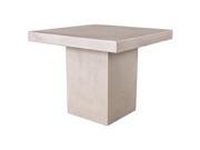 41 Zaire Light Gray Urban Industrial Design Concrete and Resin Bar Table