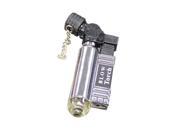 Club Pack of 24 Black Silver Blow Torch Refillable Versatile Lighters 3.25
