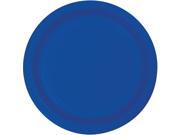 Club Pack of 240 Cobalt Blue Disposable Paper Party Luncheon Plates 7