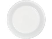 Club Pack of 240 White Disposable Plastic Party Banquet Plates 10.25
