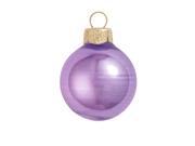 12ct Shiny Lavender Purple Glass Ball Christmas Ornaments 2.75 70mm