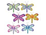 Club Pack of 12 Nylon Dragonflies Spring Summer Hanging Decorations 11.5