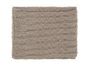50 x 60 Soft Chic Classic Brown Throw Blanket