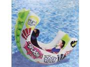 88 Green Aqua Rocker Fun Float Inflatable Swimming Pool Lounger