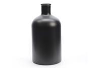 8.5 Basic Luxury Matte Blackboard Decorative Glass Bottle Vase