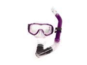 Purple Reef Diver Teen Scuba Mask and Snorkel Dive Set