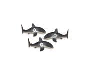 Set of 3 Gray and White Shark Frenzy Swimming Pool Dive Toy Game 7