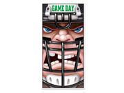 Club Pack of 12 Game Day Themed Football Door Cover Party Decorations 5