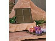 Pack of 4 Square Bronze Ceramic Aromatherapy Candle Holders