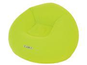41 Round Lime Green Easigo Inflatable Single Person Sofa