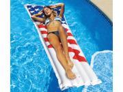 78 Water Sports Inflatable Americana American Flag Swimming Pool Air Mattress