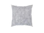 17 Hypoallergenic Recycled White Square Throw Pillow Insert