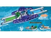 Water Sports 3 Piece Inflatable Battle Board Station Swimming Pool Squirter Set