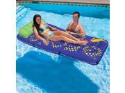 82 Gecko Hawaii Jumbo Inflatable Swimming Pool Mattress Raft