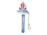 HydroTools Blue and White Sail Boat Thermometer for Swimming Pools or Spas 9.5